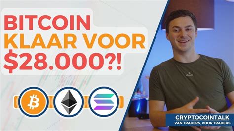 Bitcoin Klaar Voor Stijging Naar 28 000 Solana Naar 59 Dollar