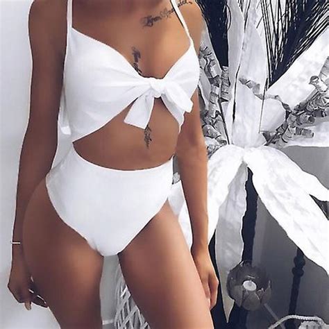 Sexy Vrouwen Een Stuk Bandage Bikini Push Up Monokini Badpak Badpak