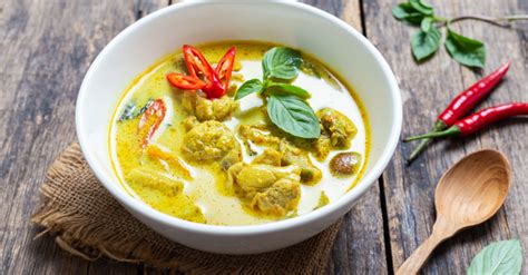 Recette Poulet Au Curry Vert Georges Colin