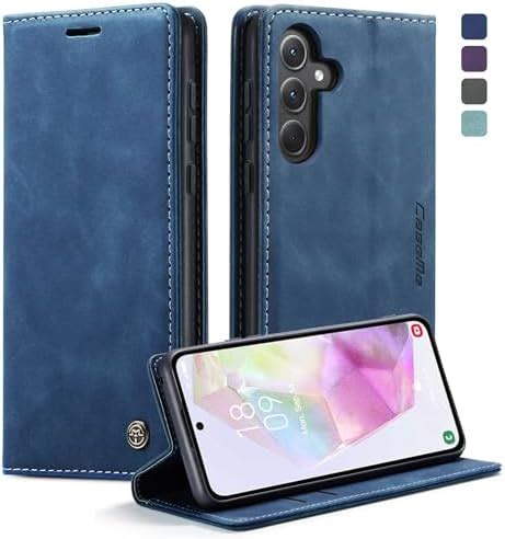 KZB Coque Pour Samsung Galaxy A35 5G Etui Premium Housse En Cuir