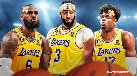 Lakers drop mixed bag of LeBron James, Anthony Davis, Mo Bamba injury ...