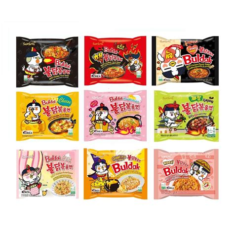Samyang Hot Chicken Buldak Ramen G G Pack Halal Korean Ramen