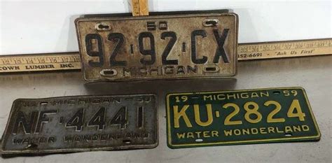 Antique License Plates - Sherwood Auctions