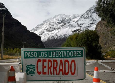 Cierran Paso Los Libertadores Por Llegada De Sistema Frontal La Tercera