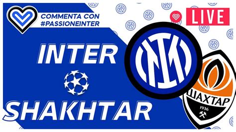 INTER SHAKHTAR DONETSK 2 0 Post Partita E Sheriff Real Madrid LIVE