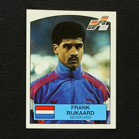 Euro 88 Nr 223 Panini Sticker Frank Rijkaard Sticker Worldwide