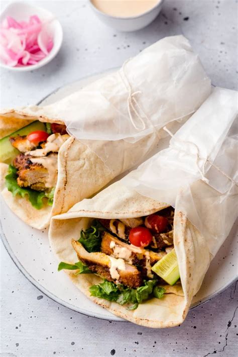 Easy Oven Roasted Chicken Shawarma Love And Other Spices