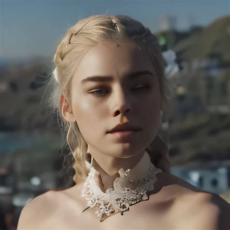 Billie Eilish Nude Full Body With Massive Perky Tits Bigger Than Her Head SeaArt AI