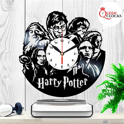 Harry Potter Voldemort Vinyl Record Wall Clock Birthday Gifts Ideas