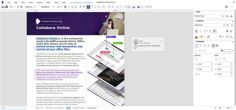 CollaboraOnline 640 PDF Annotation Menu Collabora Office And