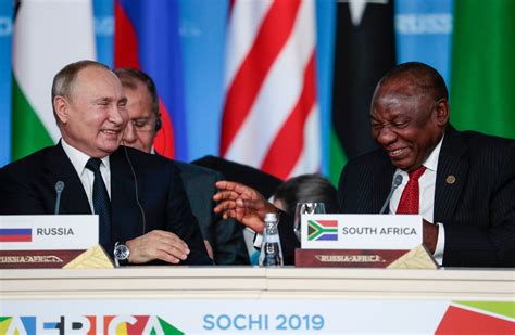 South Africas Indulgence Of Putin Is Unsustainable Bloomberg