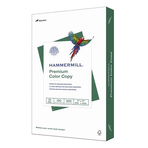 Hammermill Printer Paper Premium Color 28 Lb Copy Paper 11 X 17 1