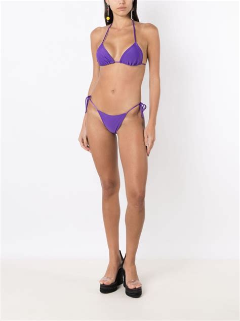 Amir Slama Triangle Cup Bikini Farfetch