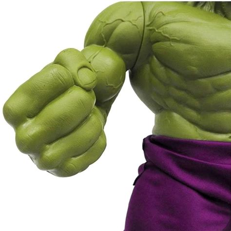 Boneco Incrivel Hulk Revolution Vinil Gigante 45cm Articulado Original