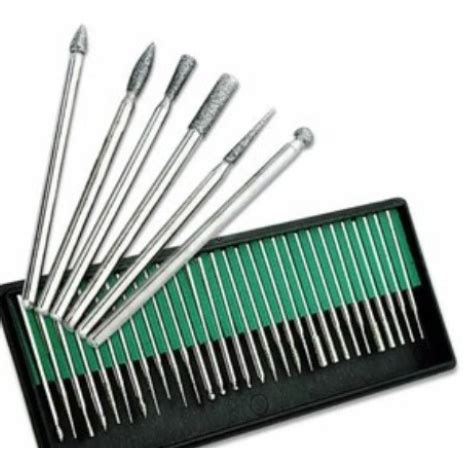 Kit 30 Brocas Diamantadas Lixadeira Unha Drill Fresa Gel Oferta