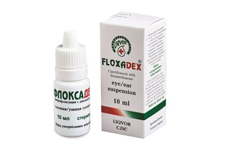 Eye Ear Suspension Floxadex Ciprofloxacin Dexamethasone