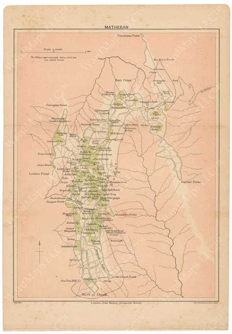 Matheran, India 1903 – WardMaps LLC