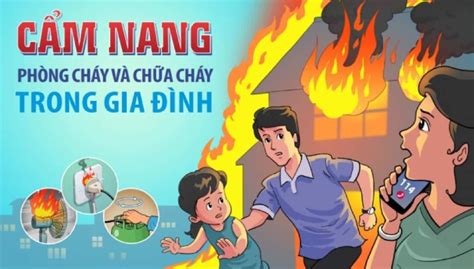 Cẩm nang phòng cháy chữa cháy trong gia đình