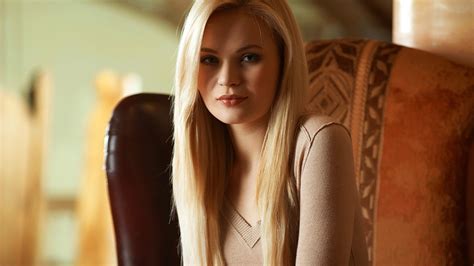 Wallpaper Face Blonde Long Hair Dress Fashion Person Skin Head Talia Cherry Girl