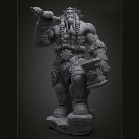 Warcraft - Thrall Statue ‹ 3D Spartan Shop