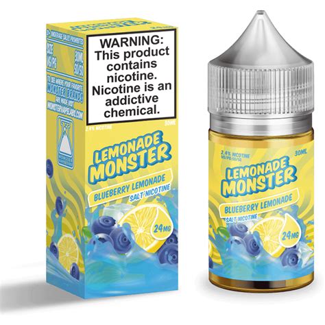 Blueberry Lemonade By Lemonade Monster Salts Vapor Empire