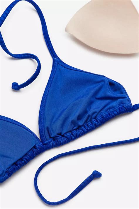 Buy Handm Padded Triangle Bikini Top Online Zalora Malaysia