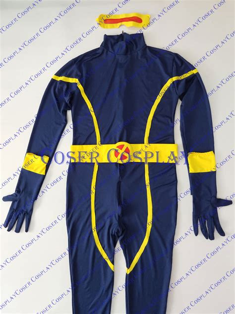 2019 Cyclops Scott Summers X Men Cosplay Halloween Costume 0809