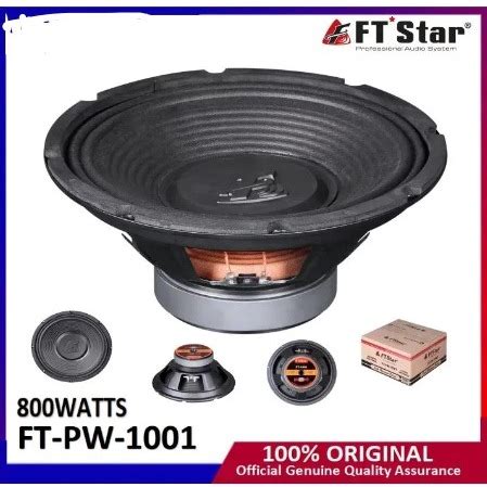 FT STAR Videoke Speaker 10 Inches Professional Instrumental HI FI