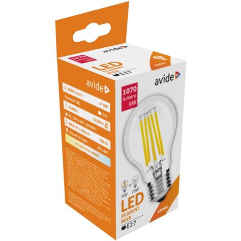 Ampoule Led Filament E W K Avide