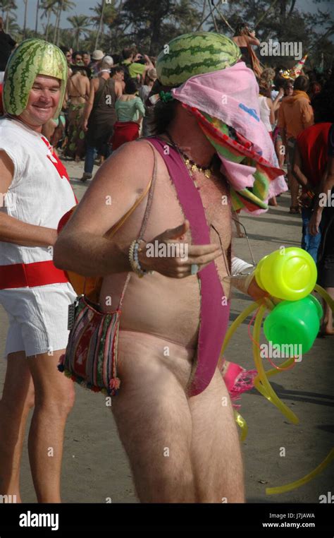 Goa India Carnival At Arambol Beach Stock Photo Alamy