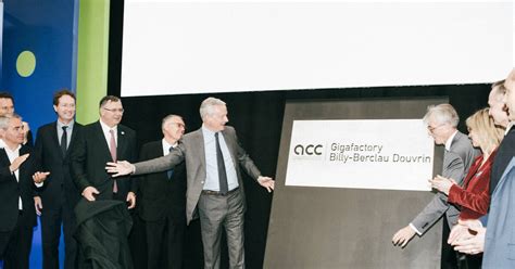 Inauguration De La Gigafactory De Batteries Acc Dans Le Pas De Calais