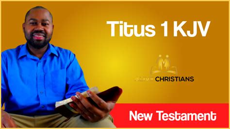 Full Titus 1 Kjv Paul A Servant Of God And An Apostle Of Jesus Christ