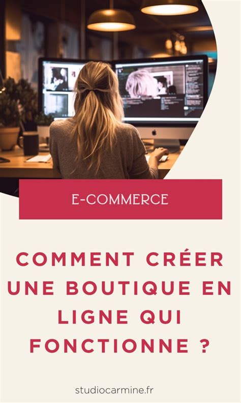 Conseils Pour Cr Er Une Boutique En Ligne Qui Fonctionne Studio