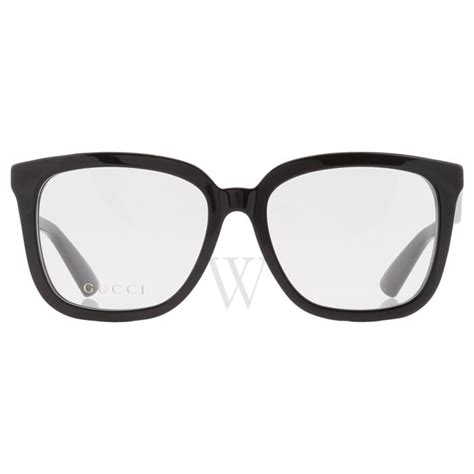 Gucci 53 mm Black Eyeglass Frames | World of Watches