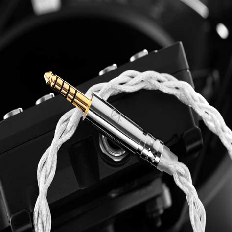 QoA Whisky IEM Upgrade Earphone Cable 5N OCC Alloy Copper Silver Plated