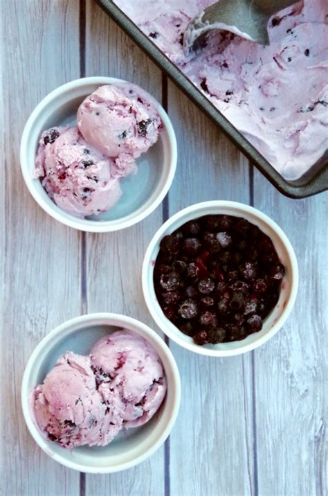 Huckleberry Ice Cream – Long Distance Baking