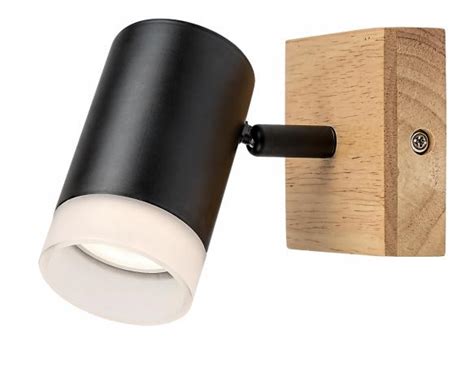 Спот единица Toras GU10, метал/дърво 12074006 на топ цена — Home Max ...