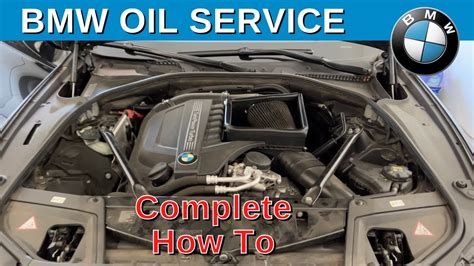 BMW 535i Complete Oil Service DIY Incl How To Change The Cabin Air