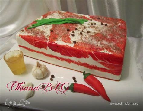 "Сало сладкое", а потому что это Торт, пошаговый рецепт на 4360 ккал ...