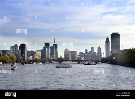 The River Thames in London Stock Photo - Alamy