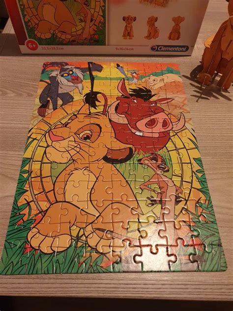 Disney Lion King Clementoni Puzzle 104 Teile And 3d Model Kaufen Auf