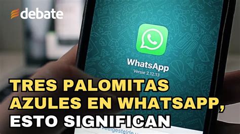 Ahora Hay Tres Palomitas Azules En WhatsApp Y Te Explicamos Lo Que