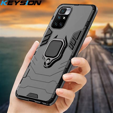 KEYSION Shockproof Case For Redmi 10 10 Prime Note 11 Pro Plus 10T 5G