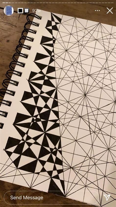 Pin By Jennifer Morgensen On Zentangle Geometric Art Geometric