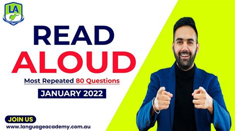 PTE Speaking Read Aloud January 2022 Exam Predictions Language