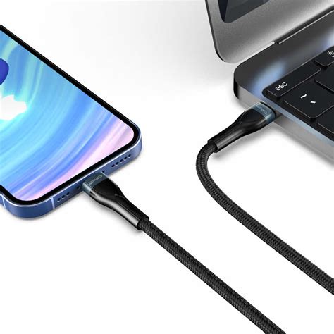 4smarts PremiumCord USB C to Lightning Cable PD 12W USB C към