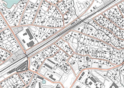 Topographic Features On A Map