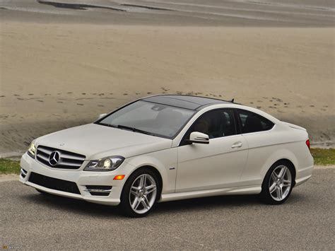 Mercedes Benz C Coupe Us Spec C Images X