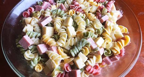 Ensalada De Fideos De Colores Recetas Peruanas