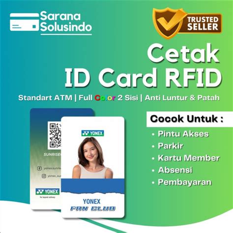 Jual Cetak Id Card Rfid Cetak Kartu Rfid Cetak Kartu Access Proximity 1000 5000 Pcs